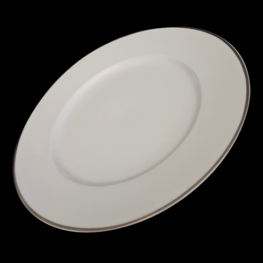 Chef Patricks White Salad Plates Set of 2 Fine China
